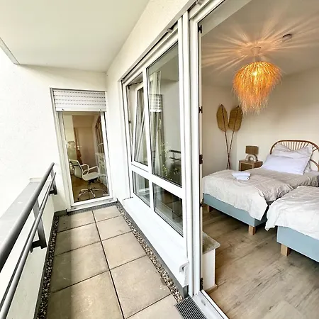 شقة Stilvolle 3-zimmer-wohnung Fuer Business Und Family Bis 6 Personen *